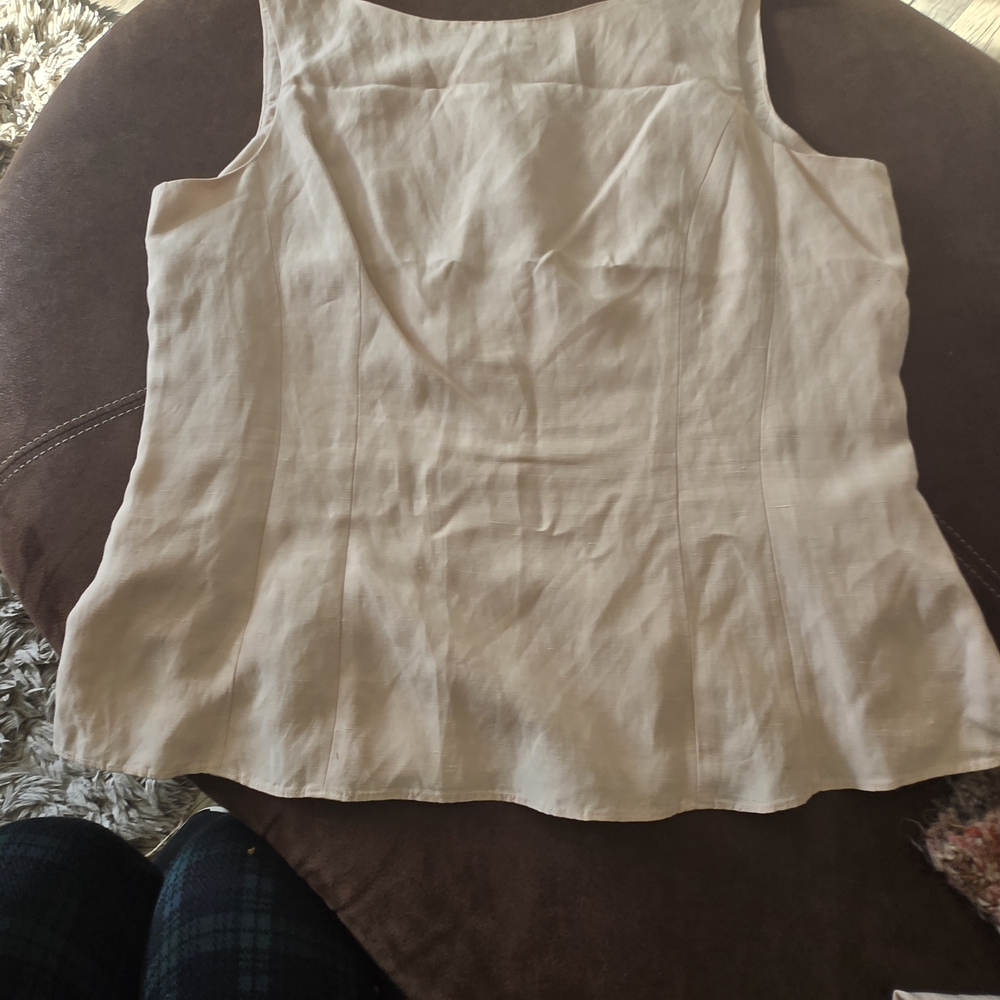 Brooks Brothers Cream Fabric Set - Picture 2 of 5